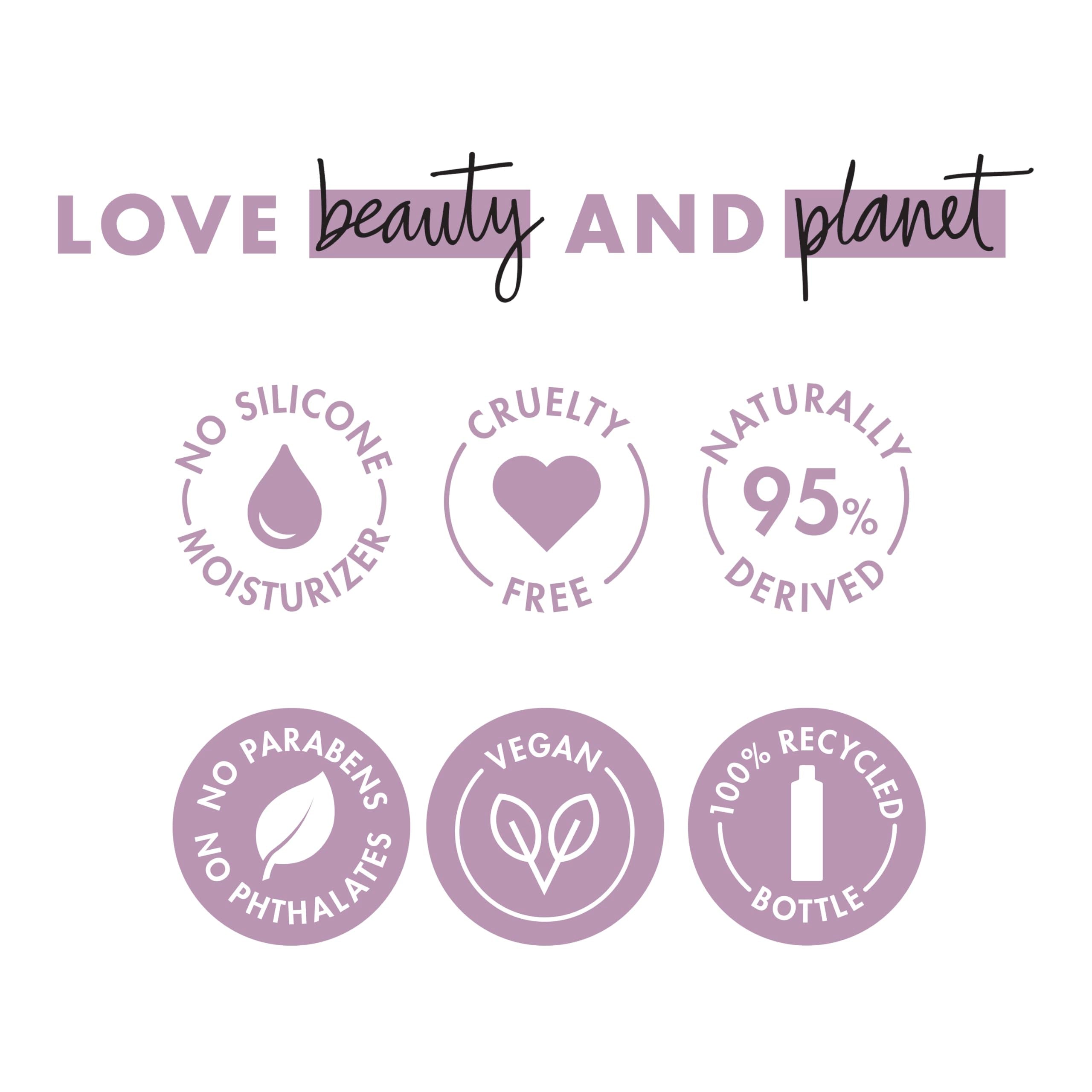 Love Beauty and Planet Soothe & Serene Body Lotion for Soothed Skin Argan Oil & Lavender Natural Ingredients, Plant-Based Moisturizers, Vegan, Cruelty-Free 13.5 oz